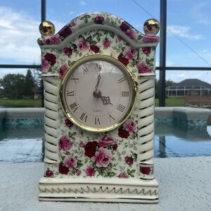 Vintage Porcelain Mantel mainstayClock